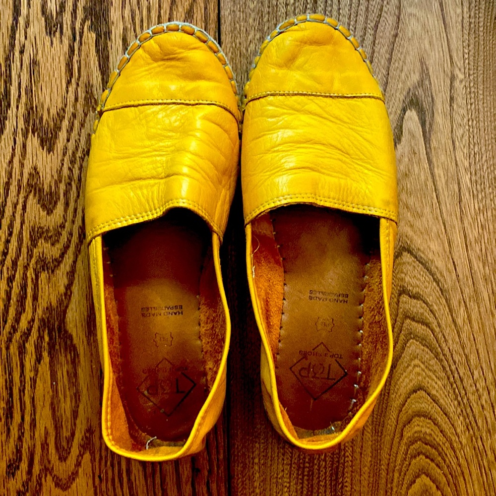 T3P Gold Espadrilles